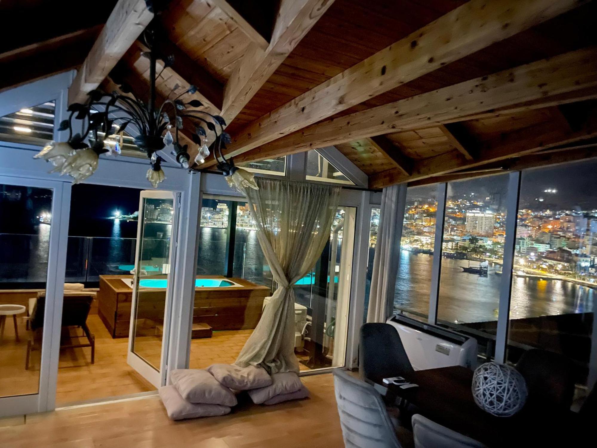 Seaview Golden Penthouse Apartment ซารานเดอ ภายนอก รูปภาพ